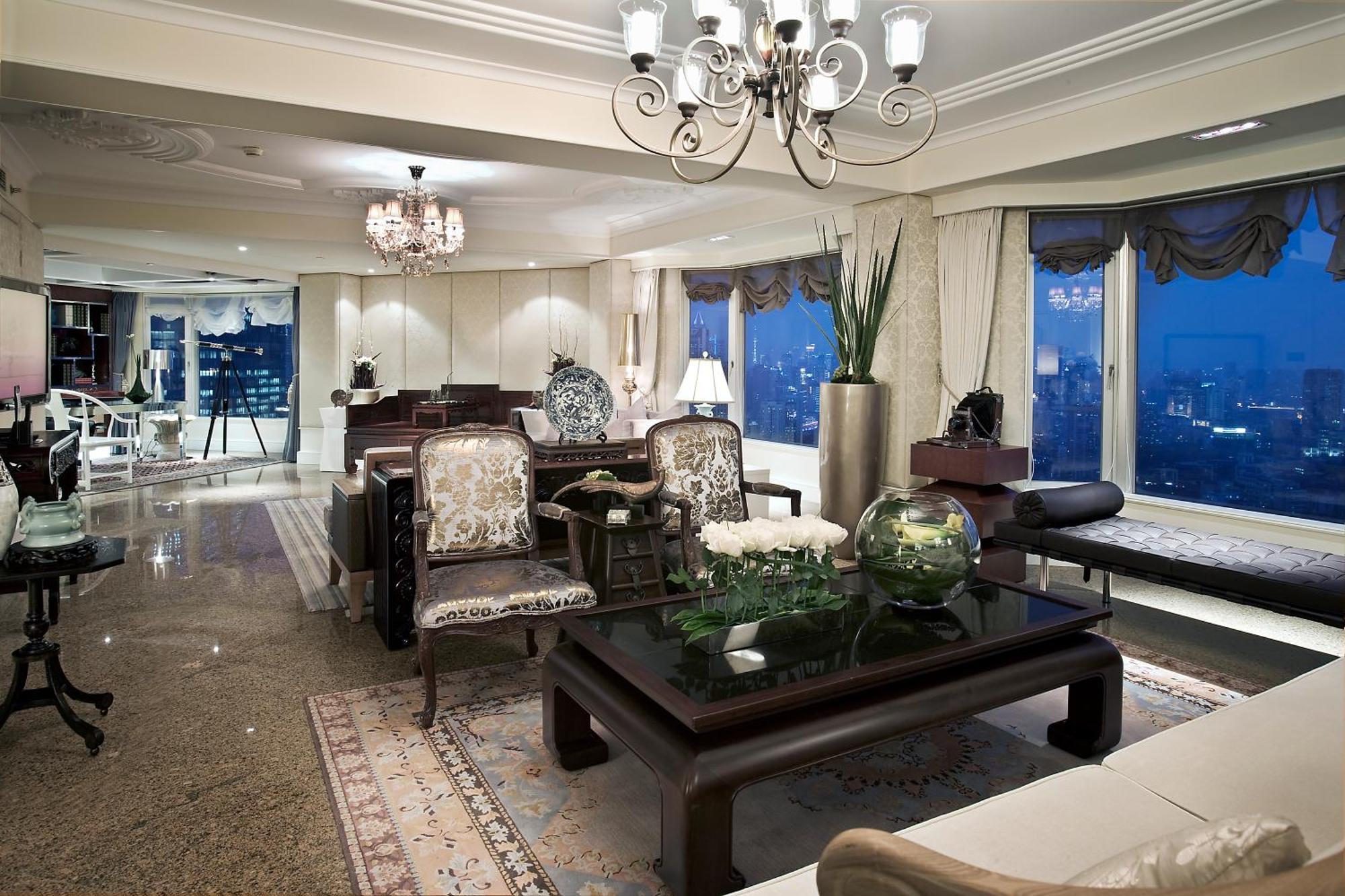 The Kunlun Jing An Hotel Шанхай Стая снимка