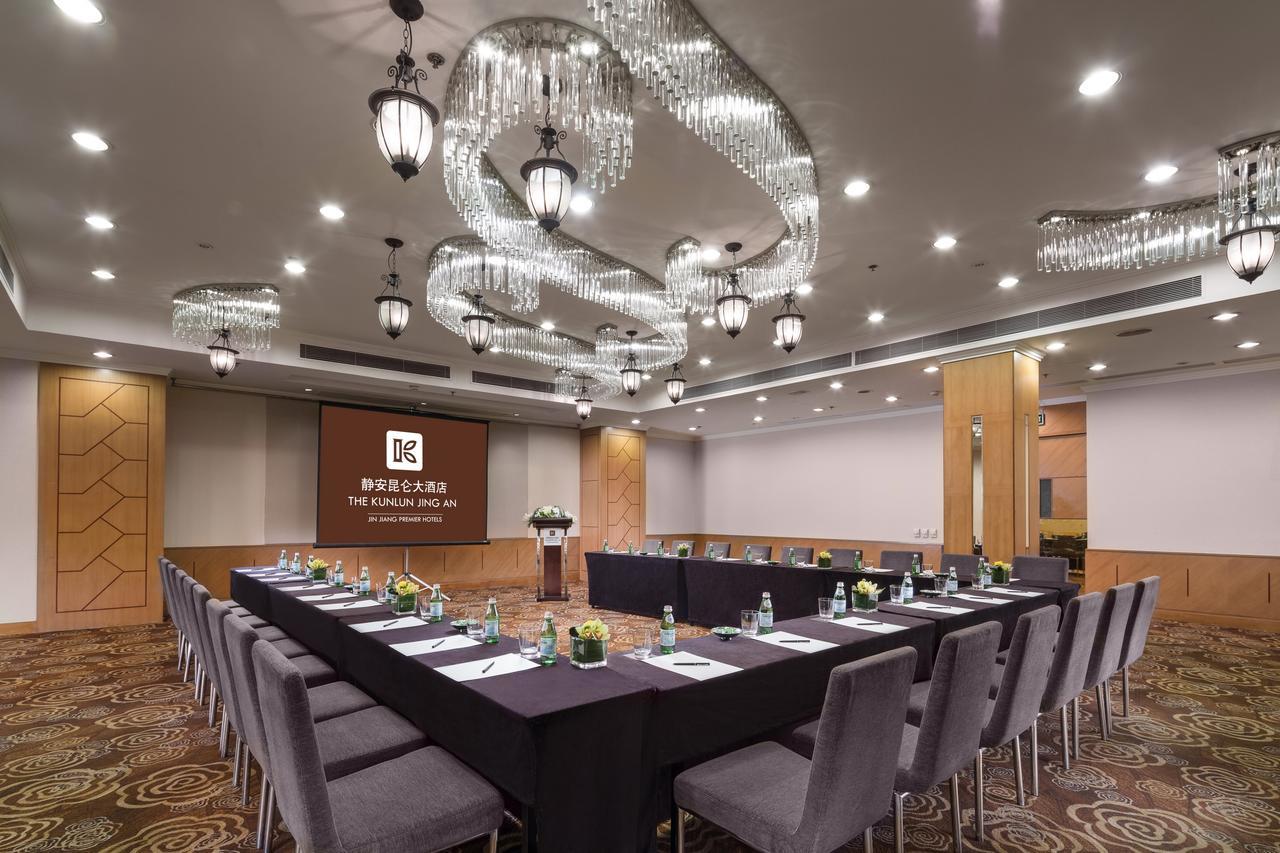 The Kunlun Jing An Hotel Шанхай Екстериор снимка